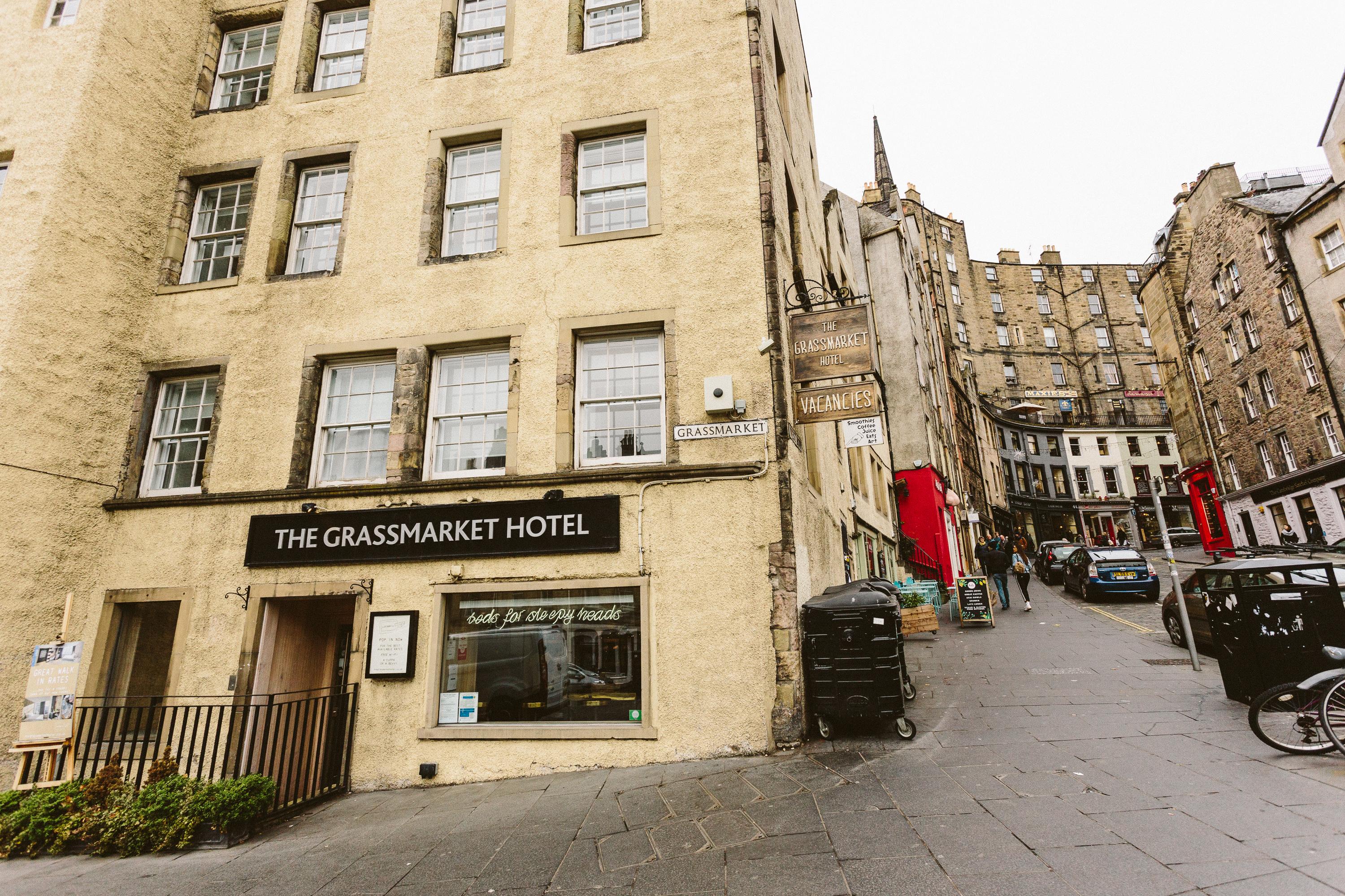 Grassmarket Hotel Edinburgh Exterior foto